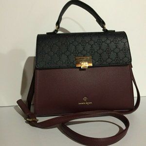 Nanette Lepore M -Kelly Burgundy Satchel